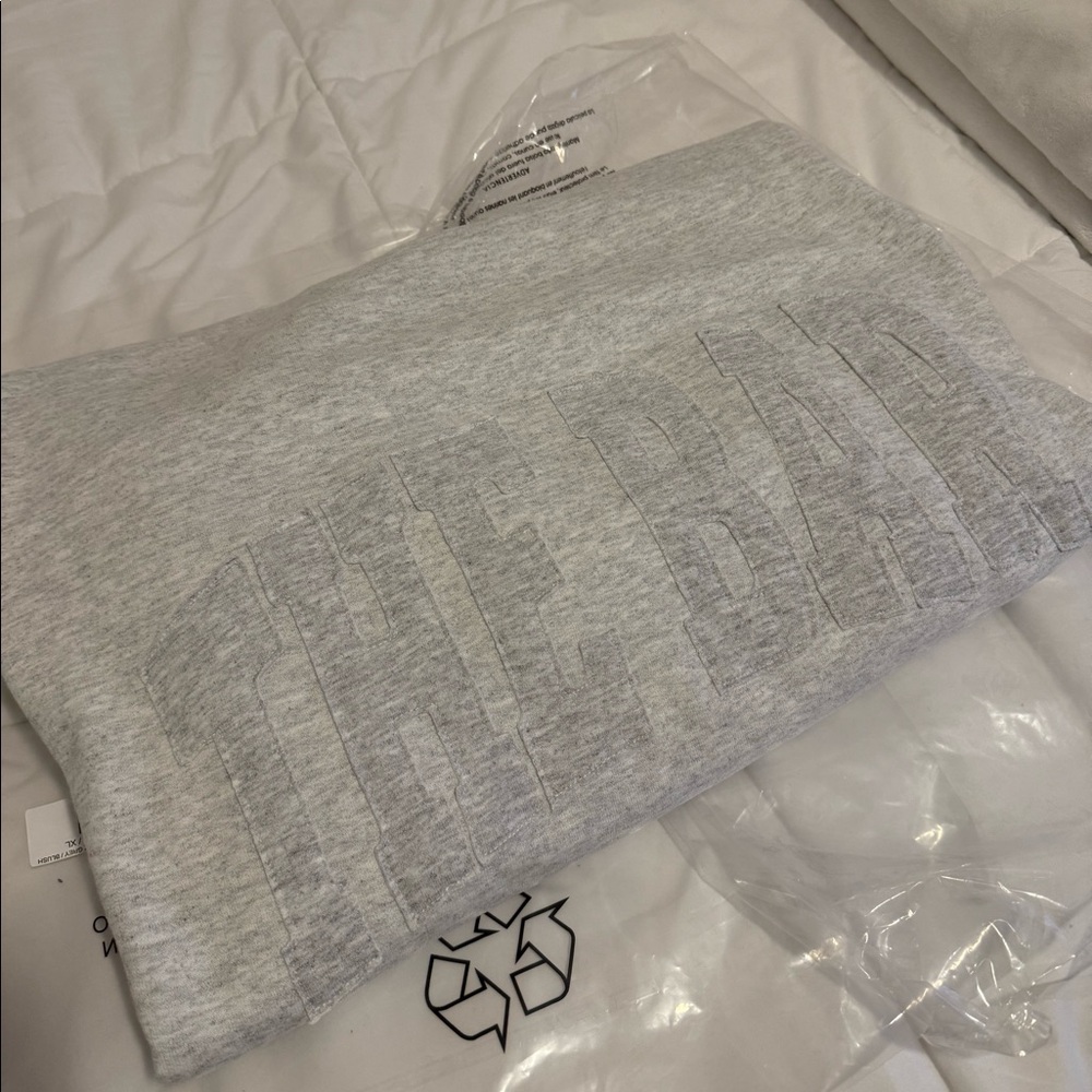 The Bar - HERITAGE SWEATSHIRT LT HEATHER GREY size XL